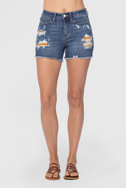Women's Printed Lined Pocket Shorts