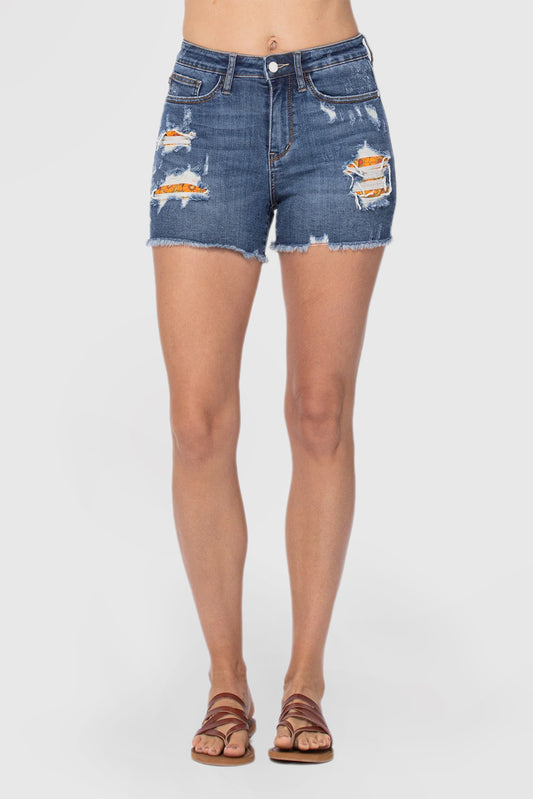 Women's Printed Lined Pocket Shorts