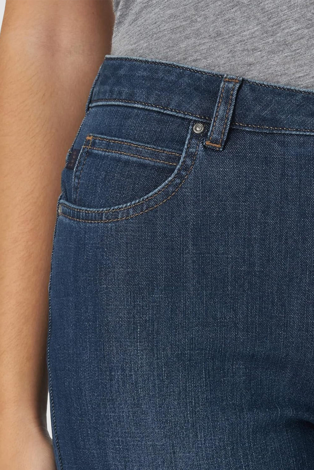 Women's Casual Relaxed Capri Jeans