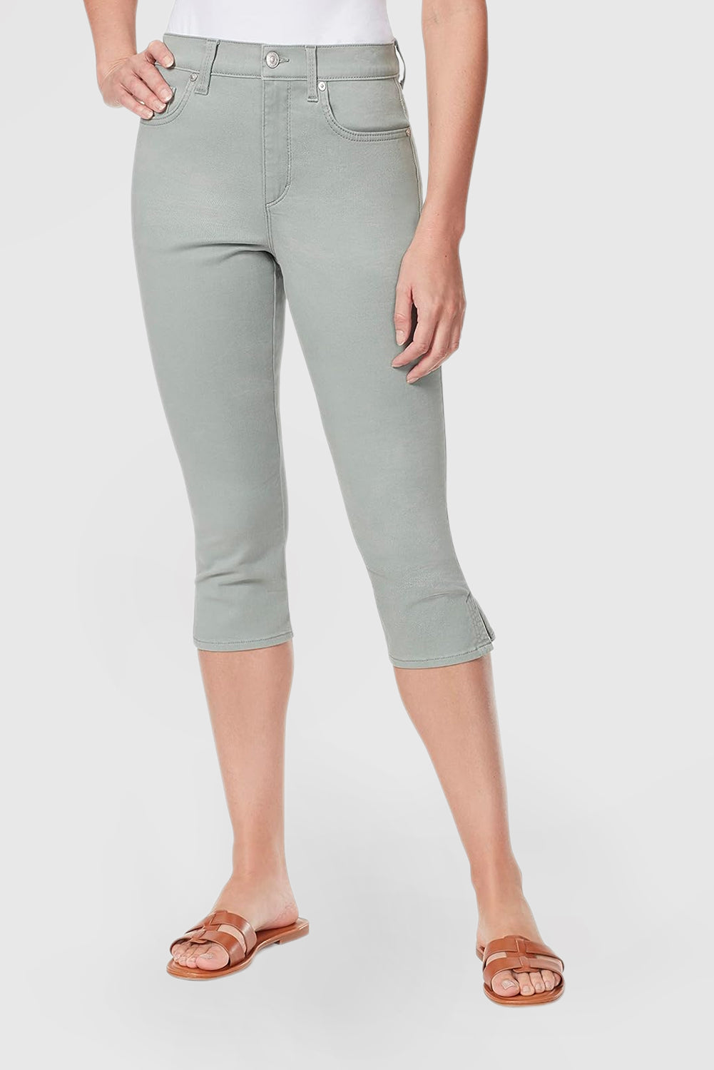 Women's Amanda High-Waisted Capri Jeans