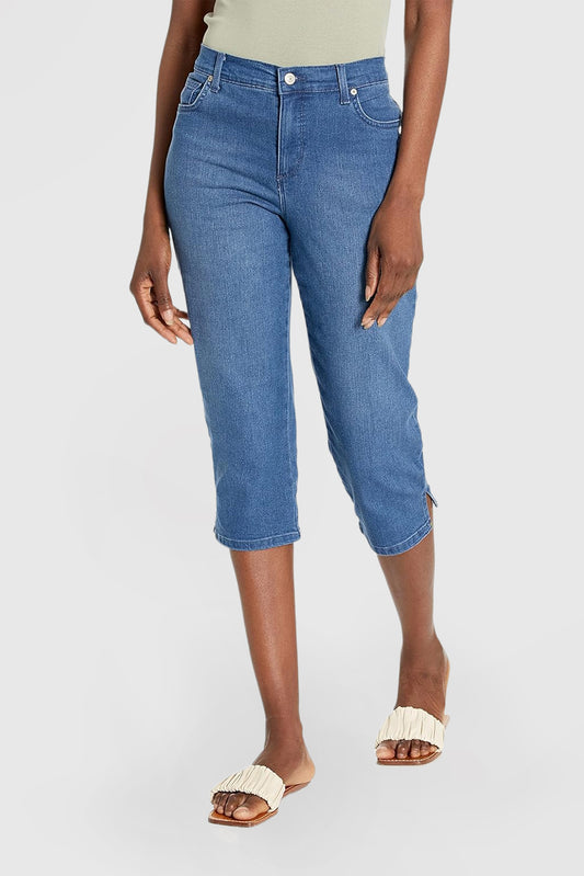 Women's Amanda High-Waisted Capri Jeans